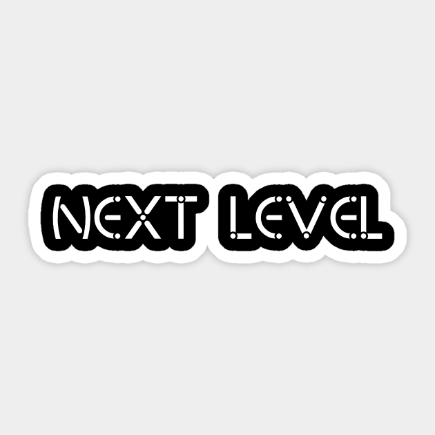 Next Level Sticker by Absign